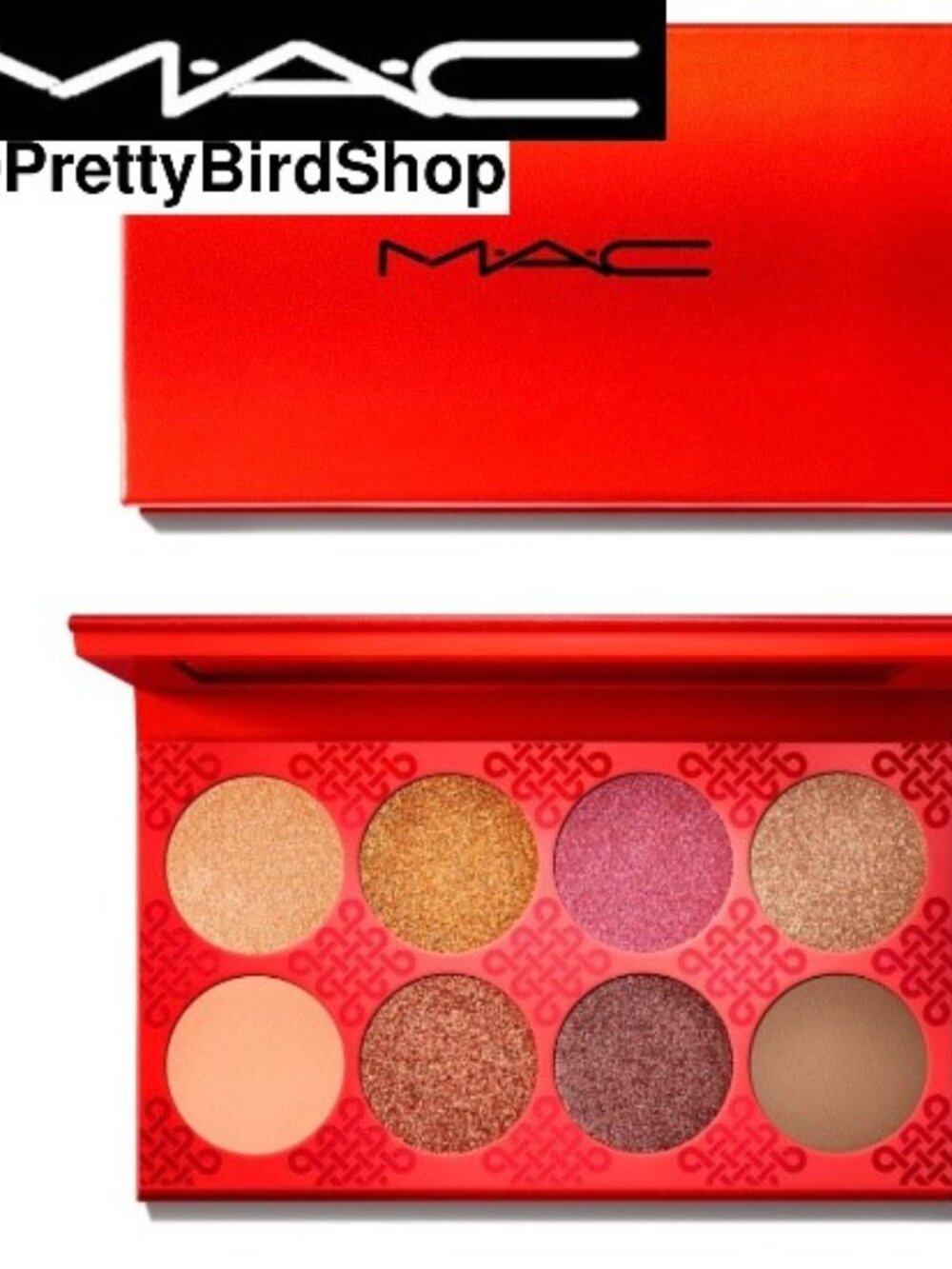 Last one! MAC 8 shadow palette neutral Year of Glam New Year NIB Limited Ed